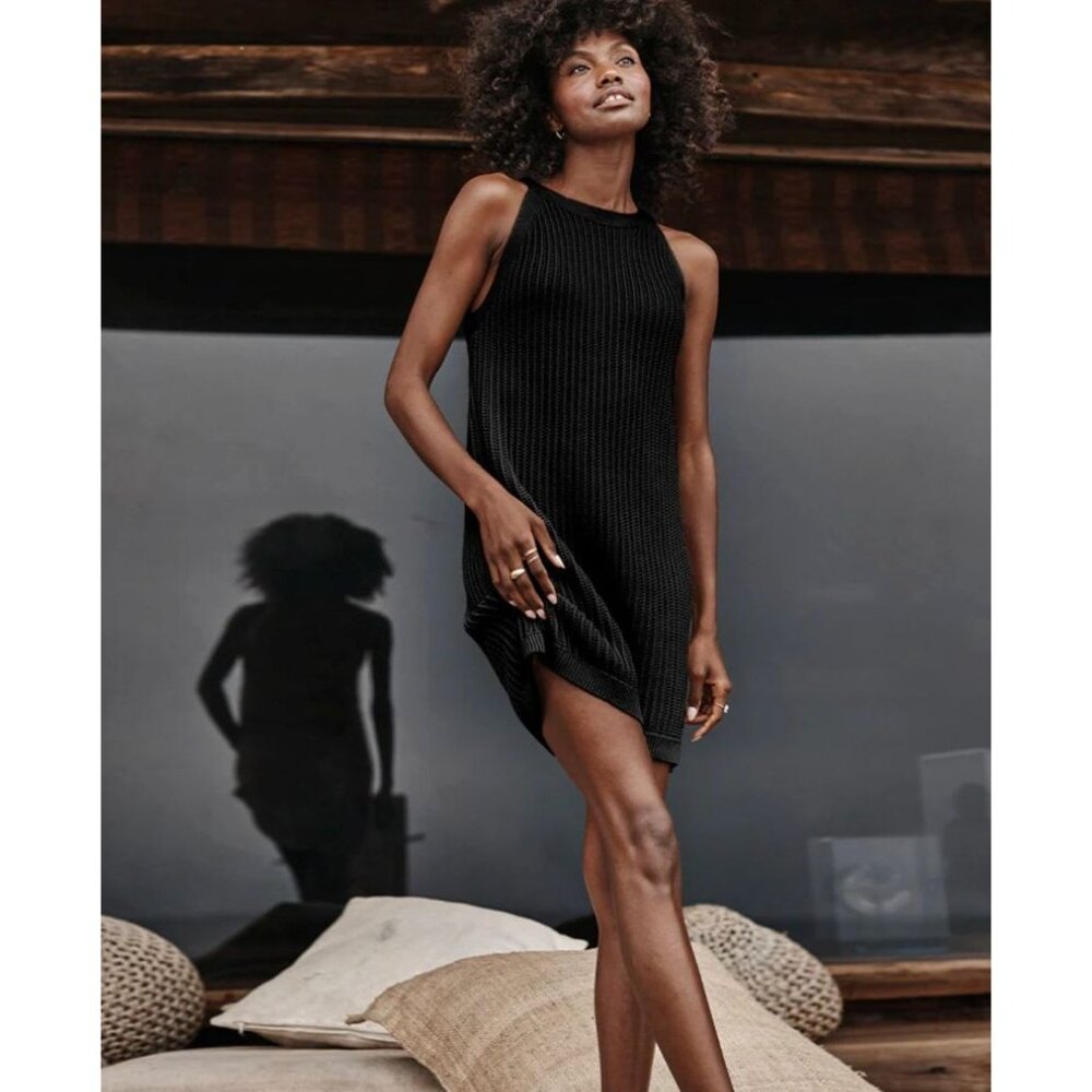 Summersalt Crochet High Neck Swim Cover Up / Dress Size Small - Picture 1 of 9